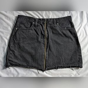Madewell Rigid Denim A-line Skirt - Size 32